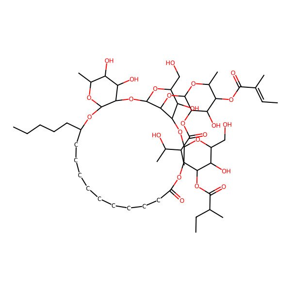 2D Structure of soldanelline B 2D Structure of soldanelline B