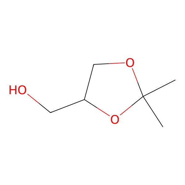 2D Structure of Solketal