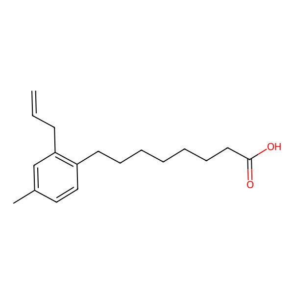 2D Structure of Solwaric acid A
