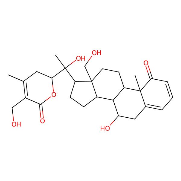 2D Structure of Somniwithanolide 2D Structure of Somniwithanolide