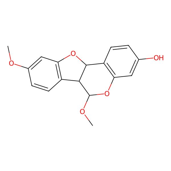 2D Structure of Sophoracarpan A