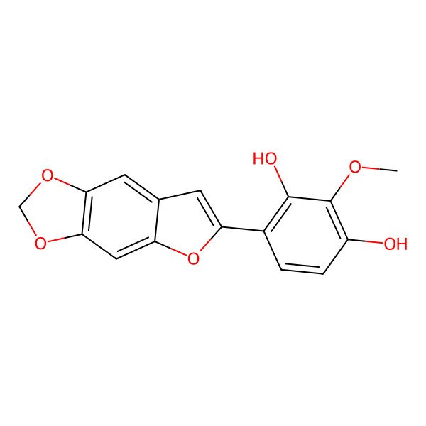 2D Structure of Sophorafuran A