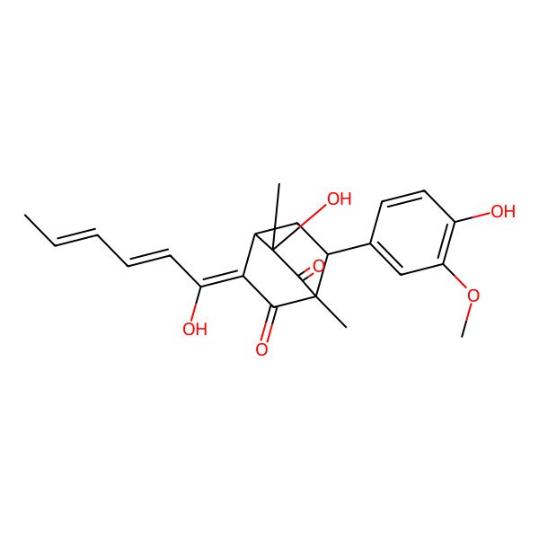 2D Structure of Sorbicatechol A