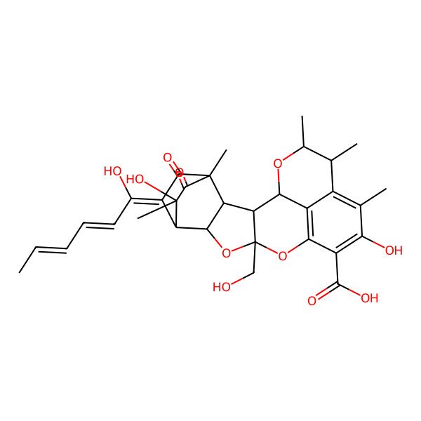 2D Structure of Sorbicillfuran B