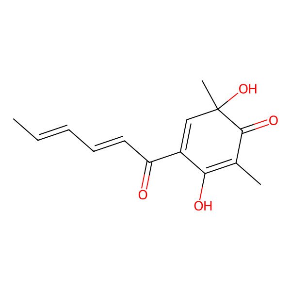 2D Structure of Sorbicillinol