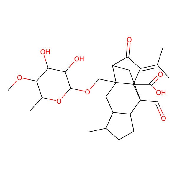 2D Structure of Sordarin D