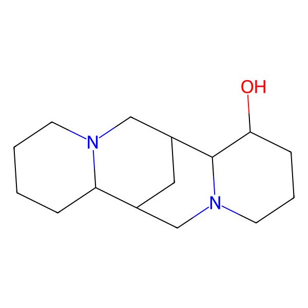 2D Structure of Spartein-5-ol