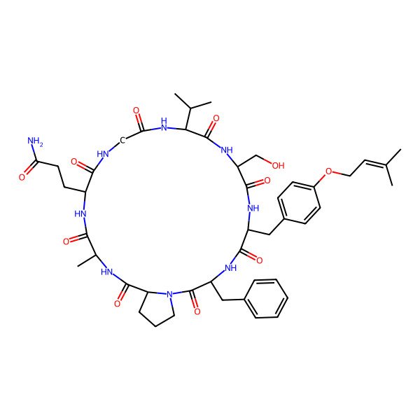 2D Structure of Sphaerocyclamide
