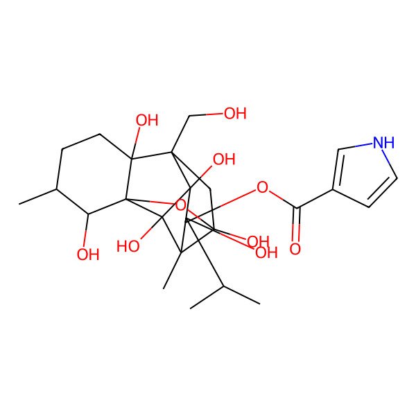 2D Structure of Spiganthine