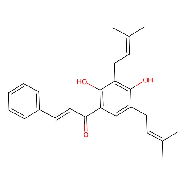 2D Structure of Spinochalcone A