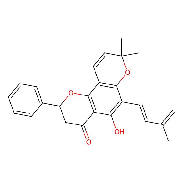 2D Structure of Spinoflavanone A