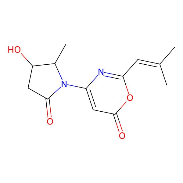 2D Structure of Spinoxazine A