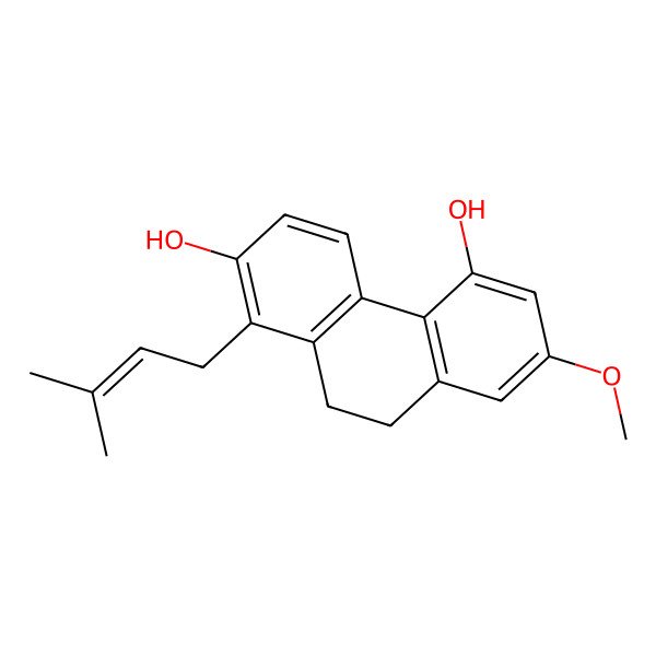 2D Structure of Spiranthol A