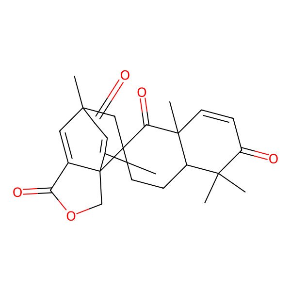 2D Structure of Spiroaspertrione A
