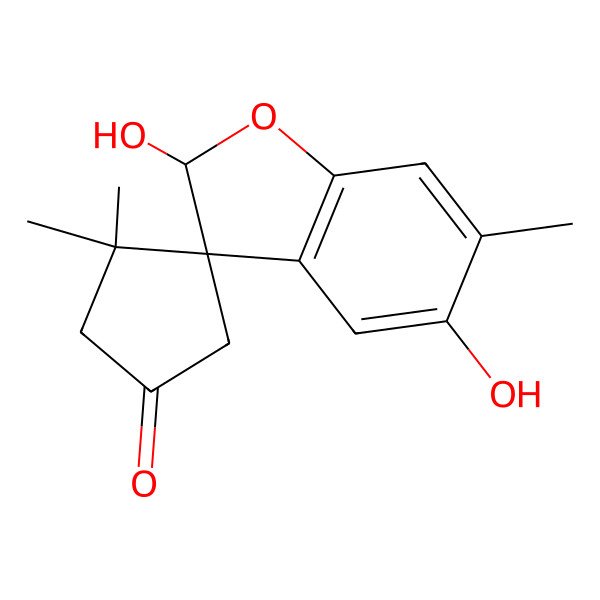2D Structure of Spirobenzofuran