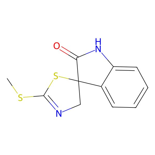 2D Structure of Spirobrassinin 2D Structure of Spirobrassinin