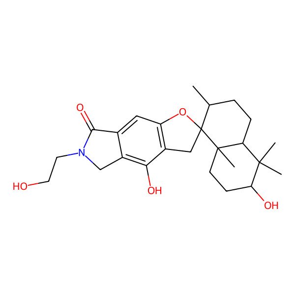 2D Structure of Spirodihydrobenzofuranlactam II