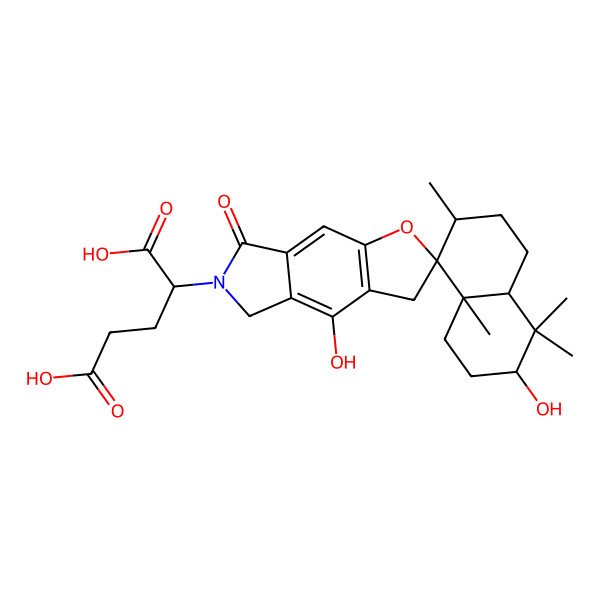 2D Structure of Spirodihydrobenzofuranlactam IV