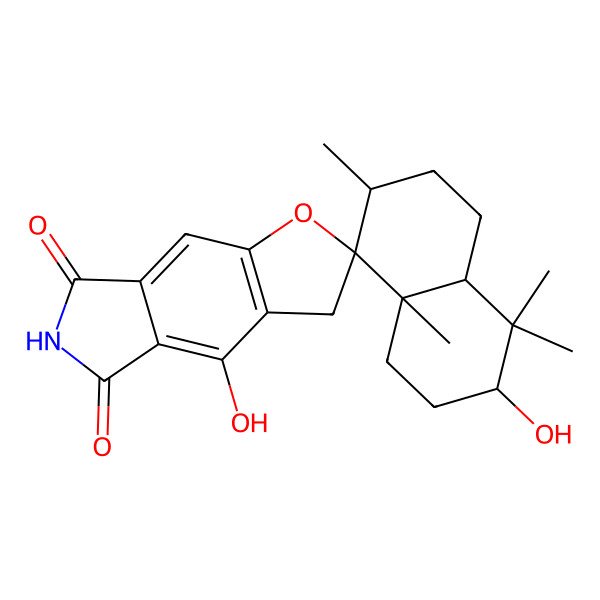 2D Structure of Spirodihydrobenzofuranlactam V