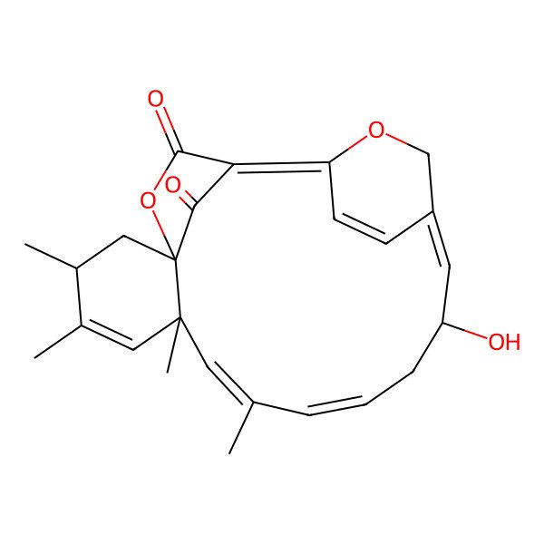 2D Structure of Spirohexenolide A