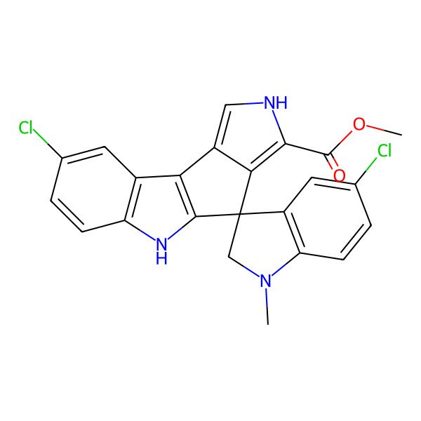 2D Structure of Spiroindimicin B