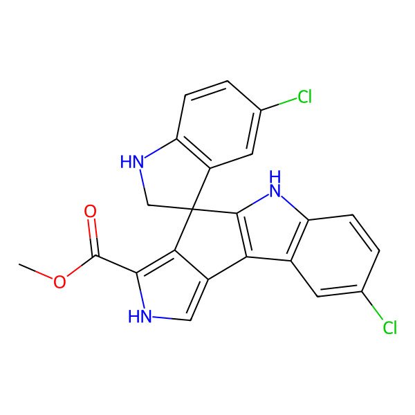 2D Structure of Spiroindimicin C