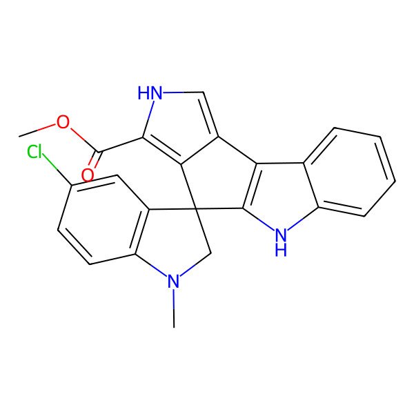 2D Structure of Spiroindimicin E