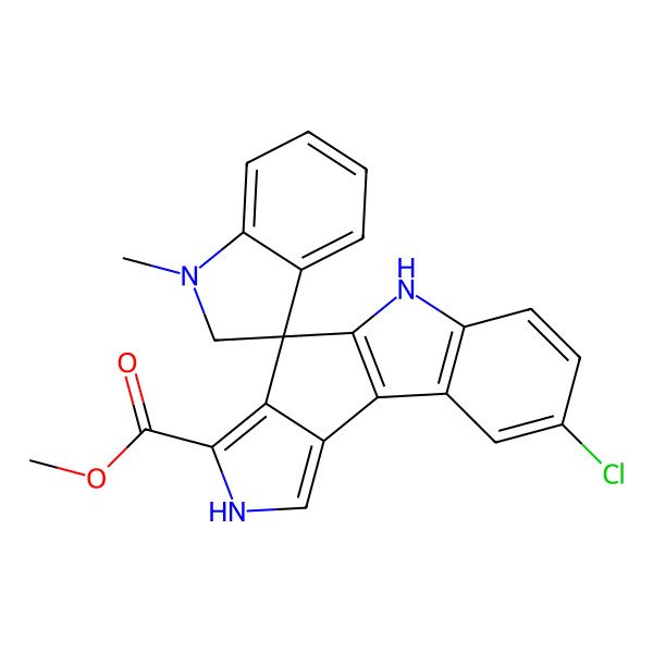 2D Structure of Spiroindimicin F
