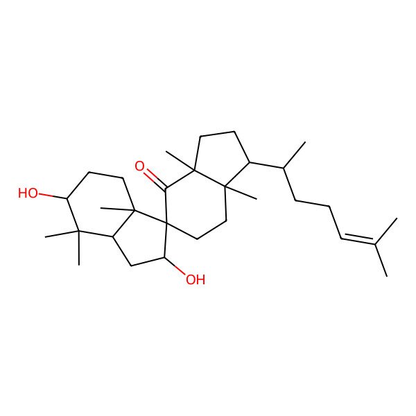2D Structure of Spiroinonotsuoxodiol