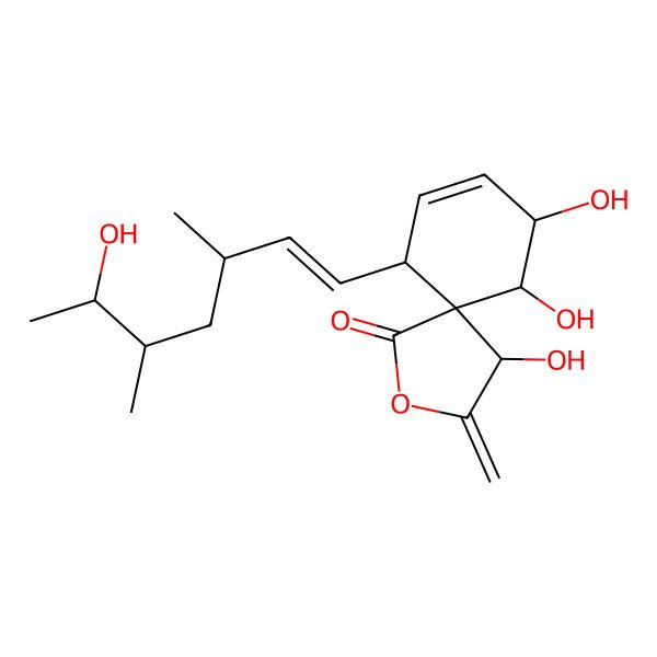2D Structure of Spiroleptosphol C