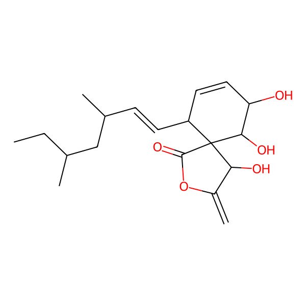2D Structure of Spiroleptosphol