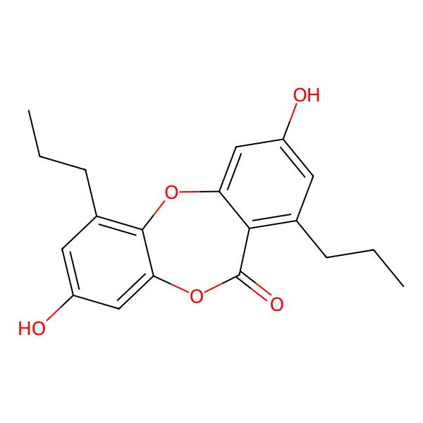 2D Structure of Spiromastixone A