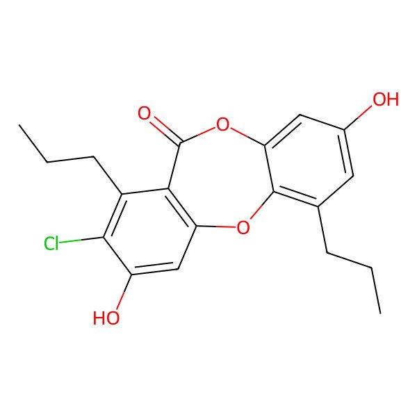 2D Structure of Spiromastixone B