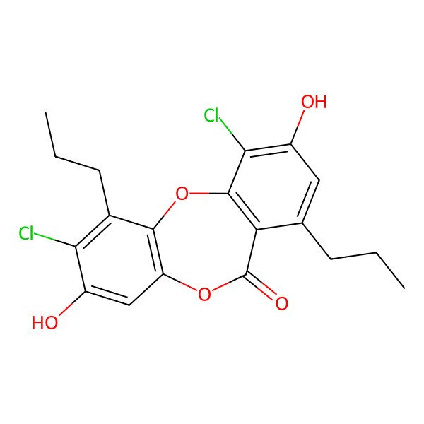 2D Structure of Spiromastixone D