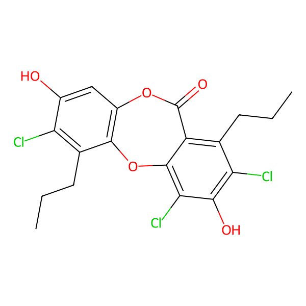 2D Structure of Spiromastixone F