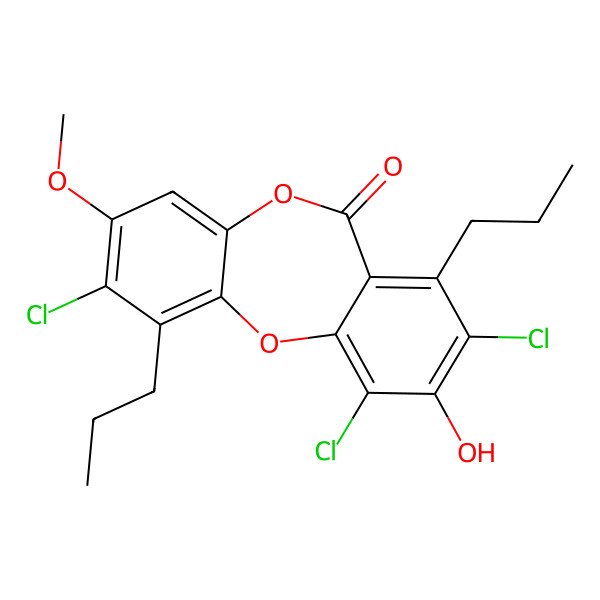2D Structure of Spiromastixone G