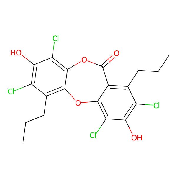 2D Structure of Spiromastixone I