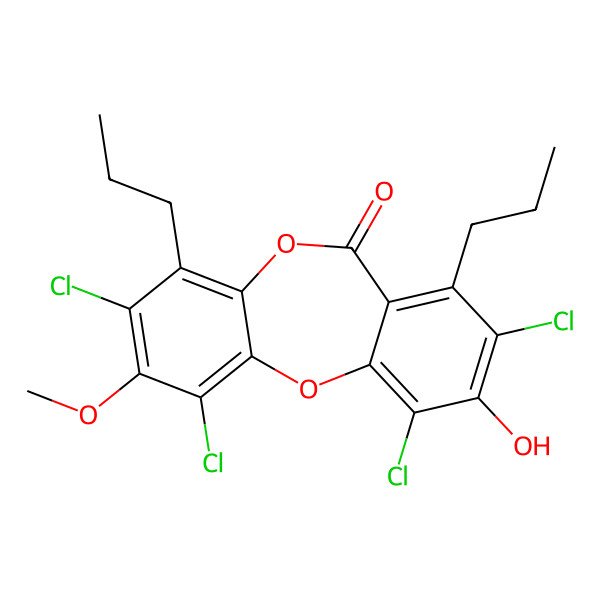 2D Structure of Spiromastixone L