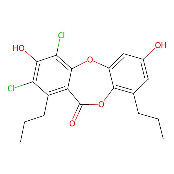 2D Structure of Spiromastixone M
