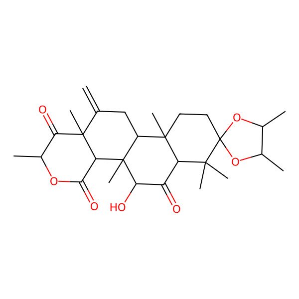 2D Structure of Spiroterreusnoid C