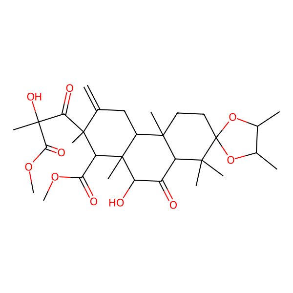 2D Structure of Spiroterreusnoid E