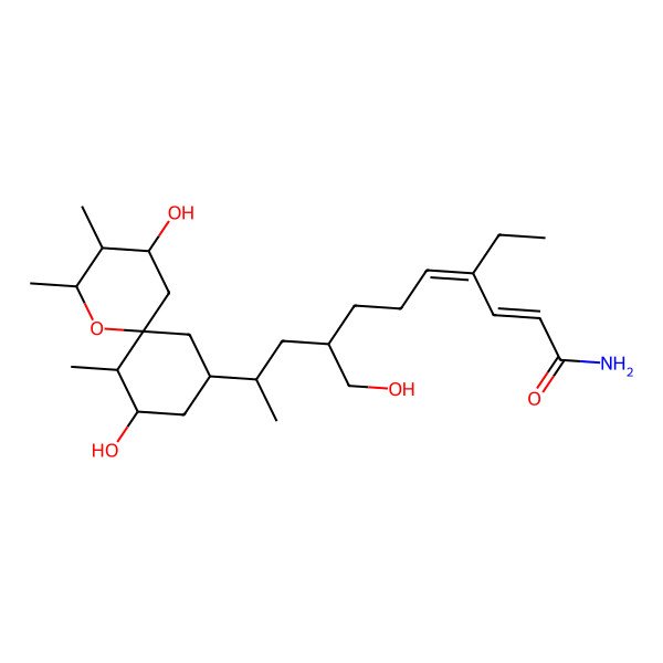 2D Structure of Spirotoamide C