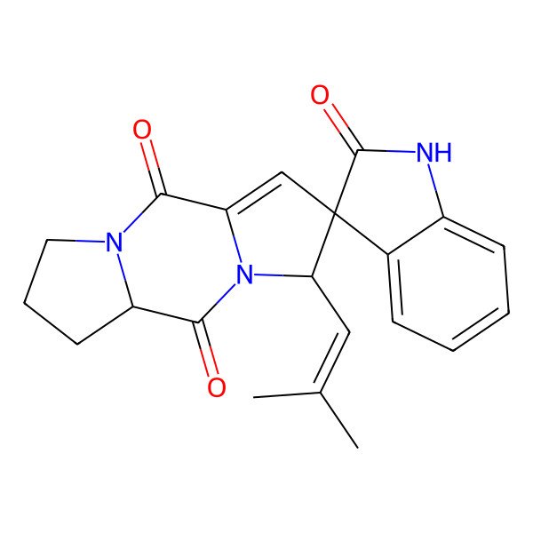 2D Structure of Spirotryprostatin B