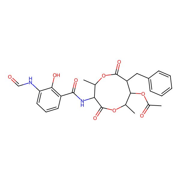 2D Structure of splenocin A