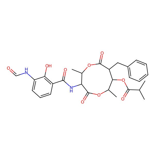 2D Structure of Splenocin B