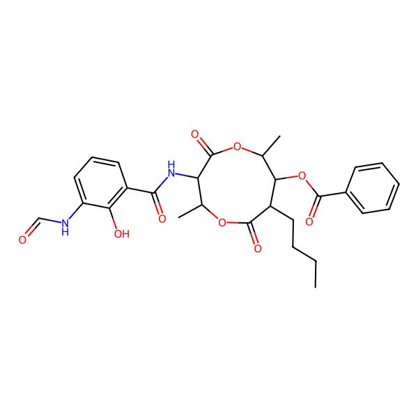 2D Structure of splenocin E