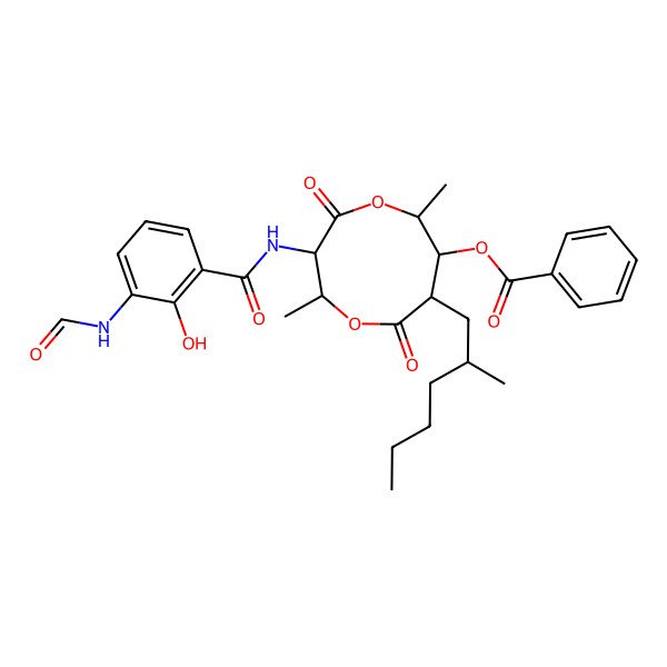 2D Structure of Splenocin H