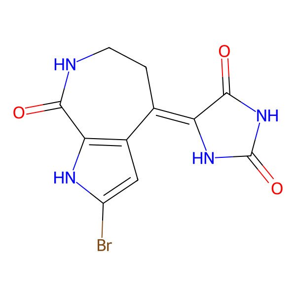 2D Structure of Spongiacidin D