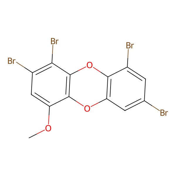 2D Structure of spongiadioxin A methyl ether