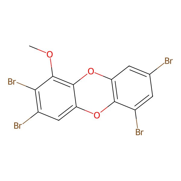 2D Structure of Spongiadioxin B Methyl Ether